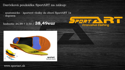 Dar�ekov� pouk�ka - 1x Vlo�ky SportART s dopravou