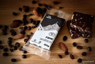 Surov� ty�inky s k�vovou chu�ou RAW ARABICA 50g - 2ks