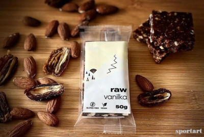 Surov� ty�inky s mand�ami a vanilkou RAW VANILKA 50g - 2ks